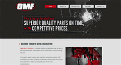 Desktop Screenshot of olwinmetalfab.com